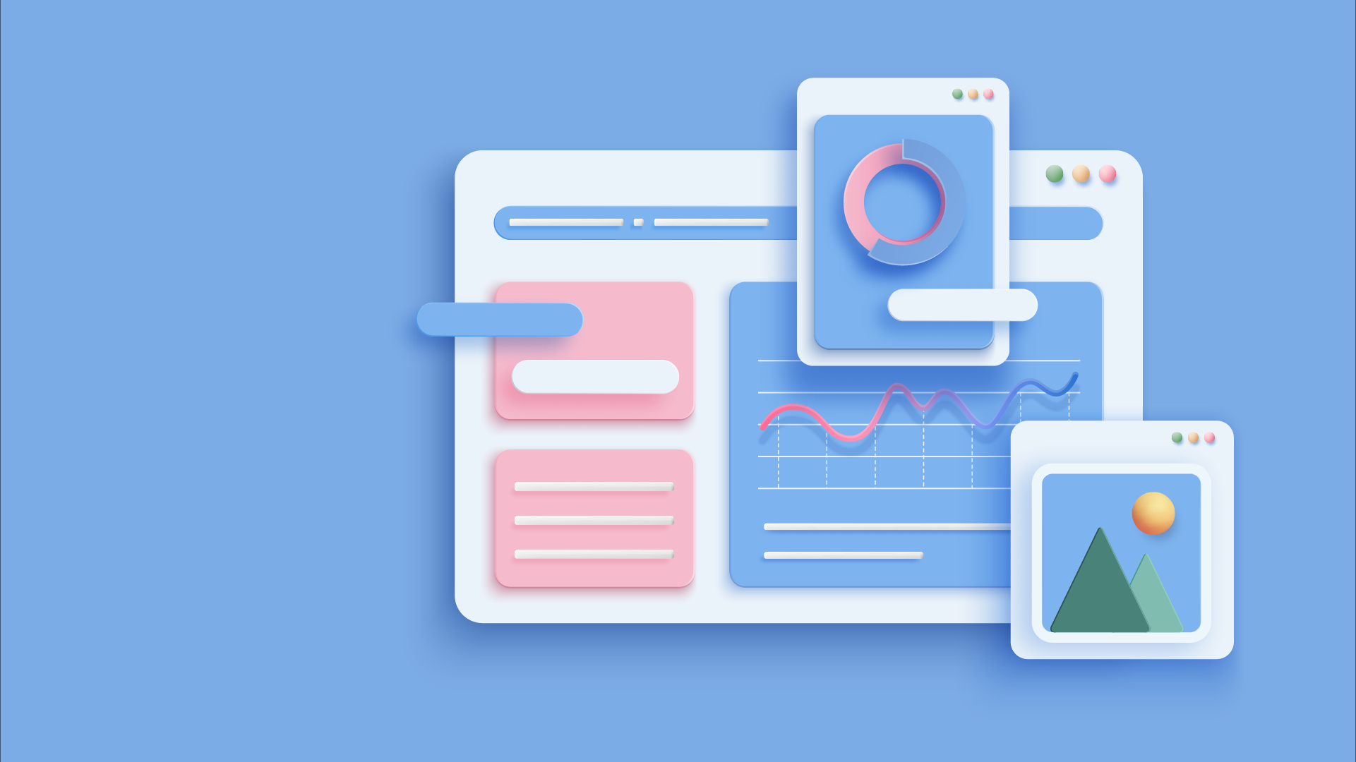 Illustration d'un design system